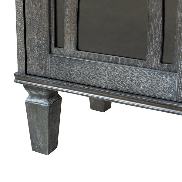 Maisie 60" Farmhouse Sideboard with a Geometric Design by HULALA HOME