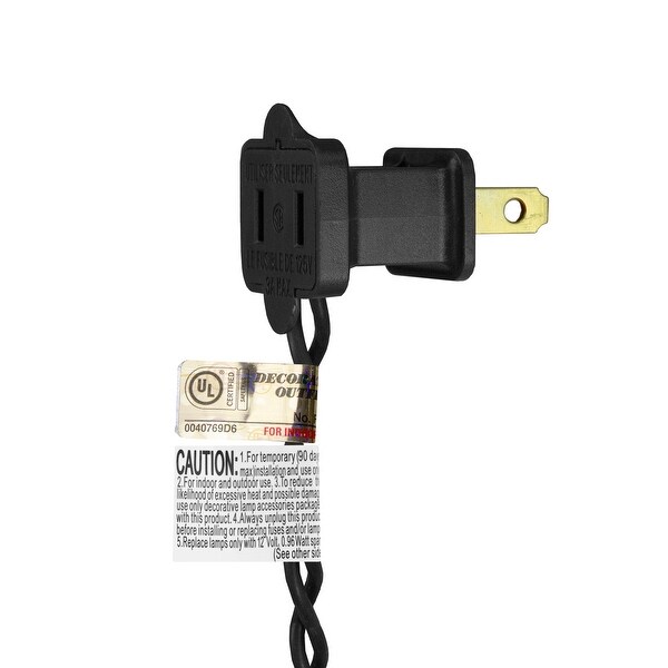 6' Pre-Lit Black Artificial Tinsel Christmas Tree, Clear Lights - 6 Foot