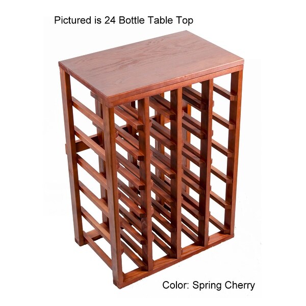 Creekside 24 Bottle Table Top Wine Rack