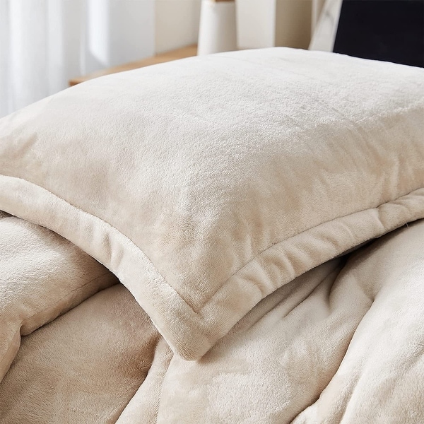 Thicker Than Thick - Coma Inducer Oversized Comforter Set - Standard Plush Filling - Birch