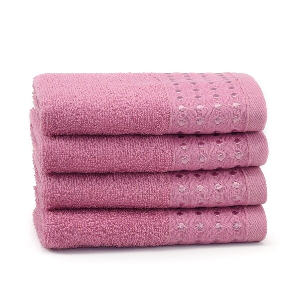 East'N Blue Petek Turkish Cotton Washcloth (Pack of 4)