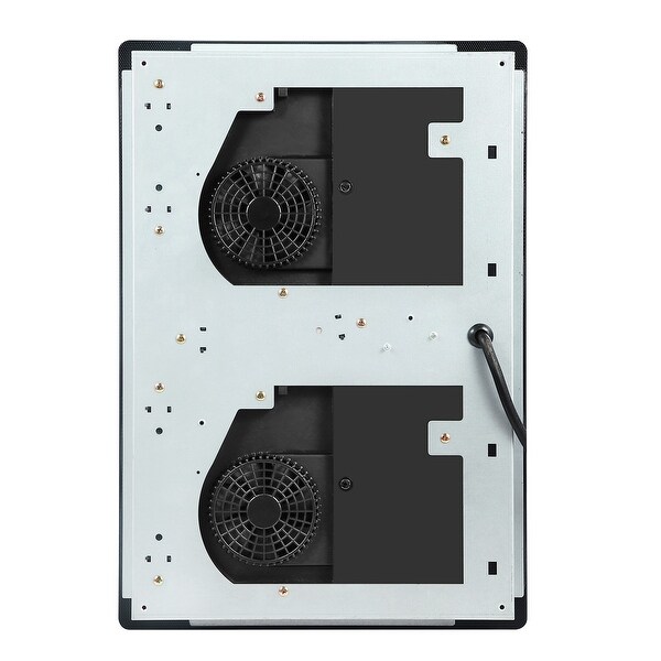 Equator 20" Built in/Freestanding 2 Horizontal Burner Induction Cooktop in Black