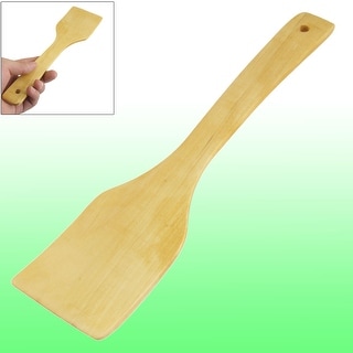 Home Family Cooking Tool Beige Woooden Pancake Turner Spatula Rice Scoop