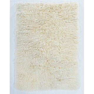 Flokati Ultra Heavy Natural Wool Rug