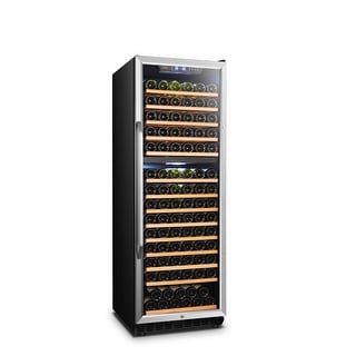 Lanbo Dual Zone Compressor Wine Cooler, 160 Bottles