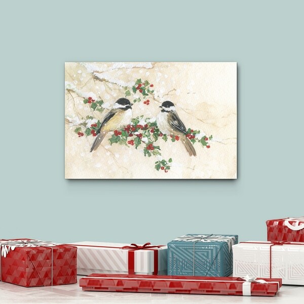 Moonlit Skaters-Premium Gallery Wrapped Canvas - Ready to Hang