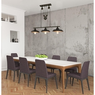 Westinghouse Lighting Iron Hil 3-Light Pulley Pendant