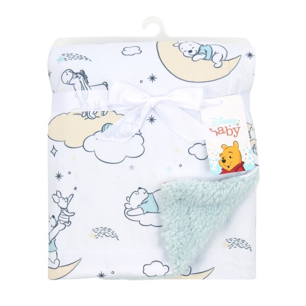 Lambs & Ivy Disney Baby Cozy Friends Winnie the Pooh Fleece Baby Blanket