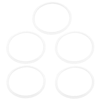 Kitchen Pressure Cooker Rubber Gasket Sealing Ring 22cm Inner Dia 5pcs - Clear - 9.6" x 8.7"(Outer Dia*Inner Dia)
