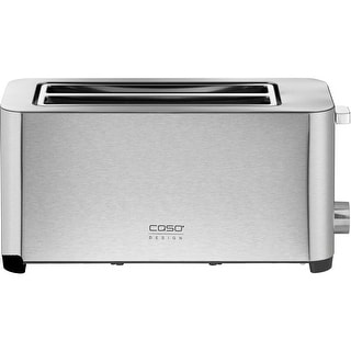 Four Slice Wide Slot Toaster, Stainless Steel