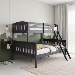 Avenue Greene Hamilton Slate GreyTwin over Full Bunk Bed