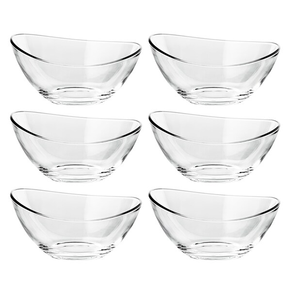 Majestic Gifts Inc. European Glass Dessert Bowls-Set of 6-4"D