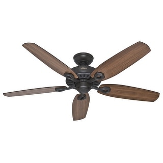 Hunter 52" Builder Elite Ceiling Fan w/Pull Chains - Traditional, Casual, Transitional