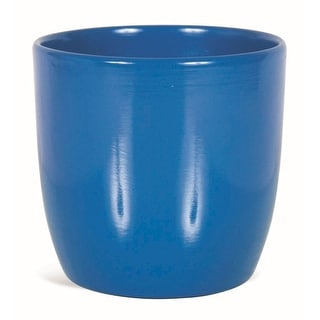 Bright Blue Planter