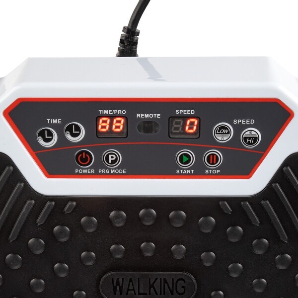 Wakeman Vibration Plate Exercise Machine - Vibrating Platform with Remote