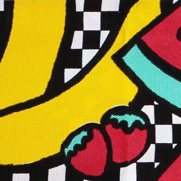 24" Director's Chair Black Frame-Mixed Fruit - 23"W x 19"D x 39.5"H