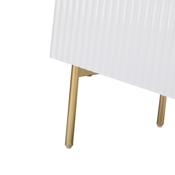 Anthedon Multifunctional 47" Buffet Sideboard Cabinet with 3 Doors by HULALA HOME