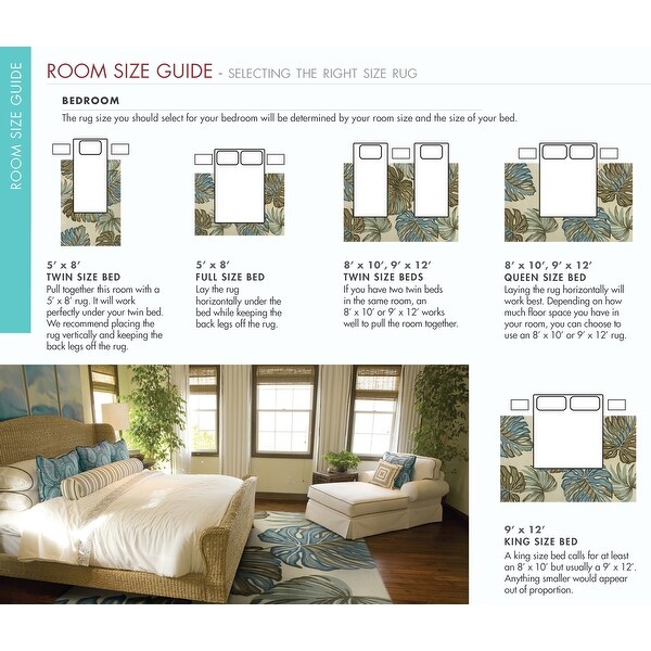 Domani Luxe Nautical Outdoor Area Rug