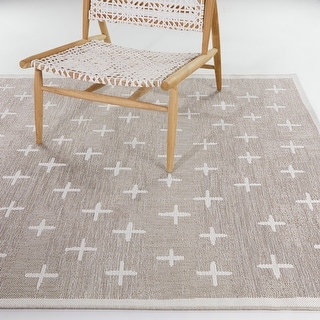 Mathias Cross Indoor/Outdoor Area Rug