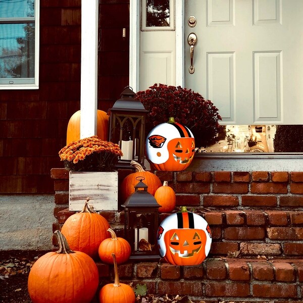 NCAA Oregon State Beavers Ceramic Pumpkin Helmet