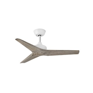 Hinkley Chisel Outdoor Ceiling Fan - Matte White - 44"