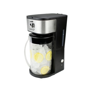 Brentwood Iced Tea and Coffee Maker in Black with 64 Ounce Pitcher