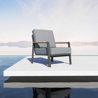 Oceanside Club Chair|Grey