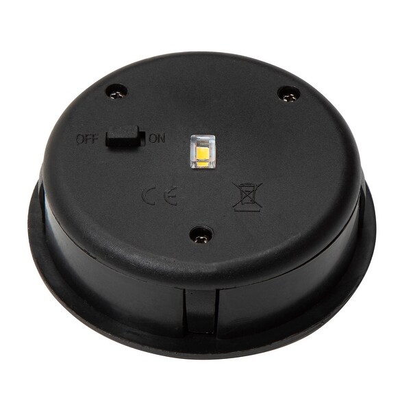 Glitzhome 8.75"H Metal Cutout Flower Solar Powered Outdoor Hanging Lantern