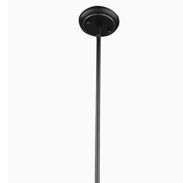 Aurora 1 Light Outdoor Pendant - Black