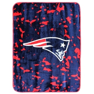 New England Patriots 50 x 60 Throw Blanket