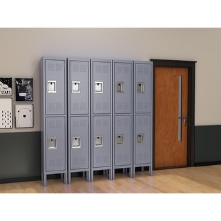 Metal Locker 2 Doors - N/A