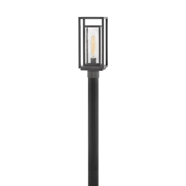 Hinkley Republic 1-Light Outdoor Post Mount in Oil Rubbed Bronze