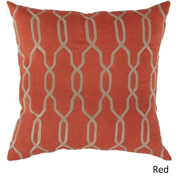 Decorative Rochford 18-inch Trellis Pillow Cover