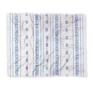 Holli Zollinger French Linen Boho Stripe Made To Order Throw Blanket