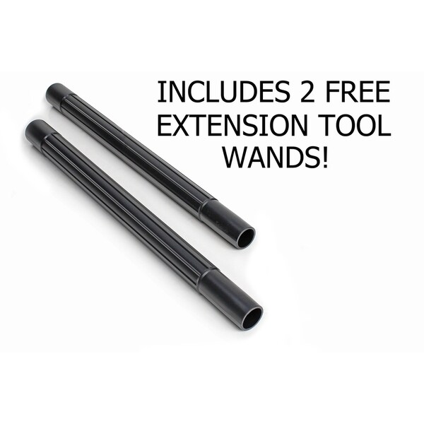 Premium Prolux 35' Universal Central Hose with Wessel Werk Power Nozzle (DIRECT CONNECT)