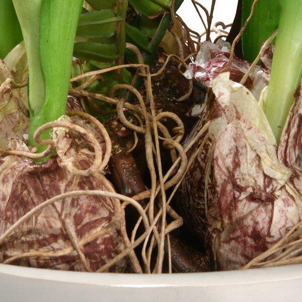 16" Yellow Tulip Flowers - 16in