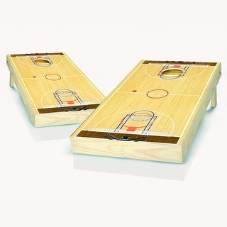 Full Court Basketball Cornhole Set - Includes (8) Bags + Optional Accessories