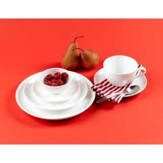 Red Vanilla Coupe Side Plates 7" (Set of 6)