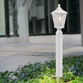 Outdoor 1 -Light 17.5'' H Post Light with Pier Mount Base(Pack 1 or 2)