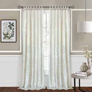 Harper Criss-Cross Window Curtain Panel
