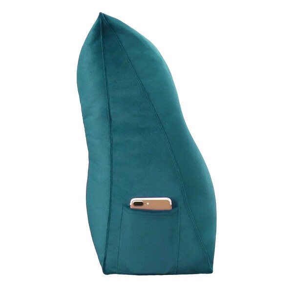 WOWMAX Bed Wedge Bolster Sit Up Reading Pillow Backrest