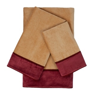 Sherry Kline Centinela 3-piece Embellished Towel Set - 13 x 18 x 0.5/16 x 25 x 0.5/25 x 48 x 0.5