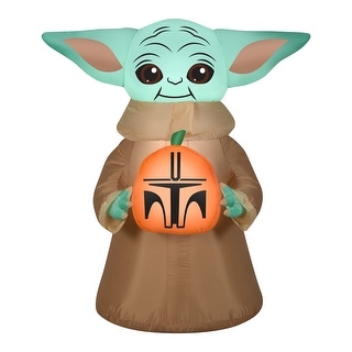 42" Inflatable Halloween Baby Yoda - 42 in