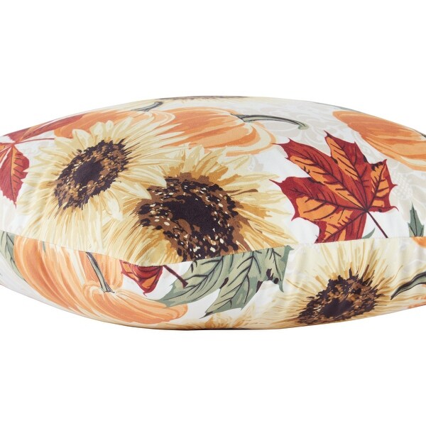 Sunflowers Fall Throw Pillow