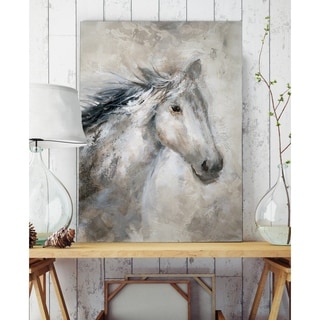Neutral Horse - Premium Gallery Wrapped Canvas