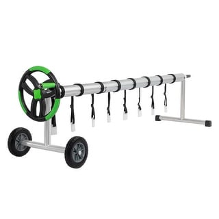 Outdoor Aluminum Inground Solar Cover Swimming Pool Cover Reel