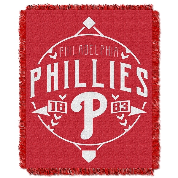 MLB 019 Phillies Ace Jacquard Throw