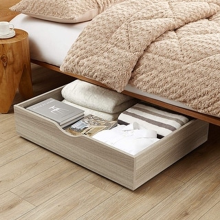 The Storage MAX - Underbed Wooden Organizer with Wheels