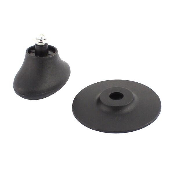 Stainless Steel Pot Skillet Frying Pan Knob Lid Cover 31cm Dia - Silver Black - 12.2''x 2.8''(D*Max.H)