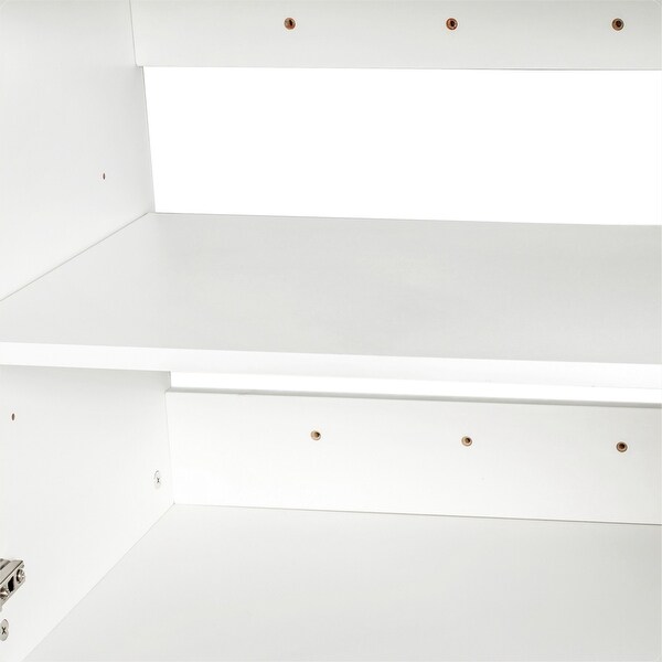 Stackable Wall Mounted Storage Cabinet - 31.50" D x 15.75" W x 19.69" H